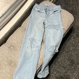 Kids, Abercrombie and Fitch wide leg high rise size 9/10 regular
